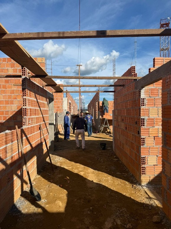 Construção da E.M.E.F. Raimundo Ferreira Lima avança e já atinge 17,25% de execução.